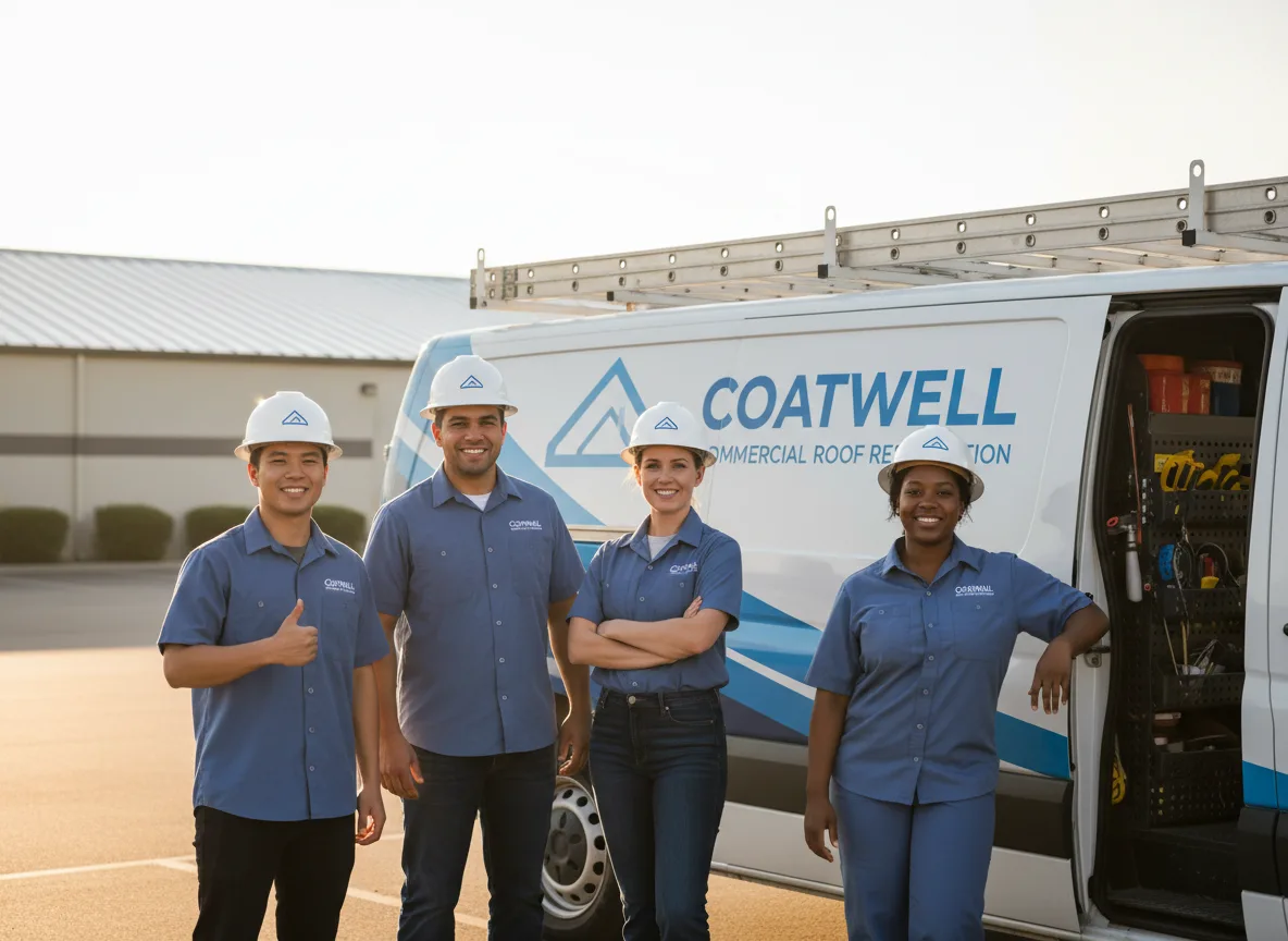 Commercial roof coating company in Newcomb, MD